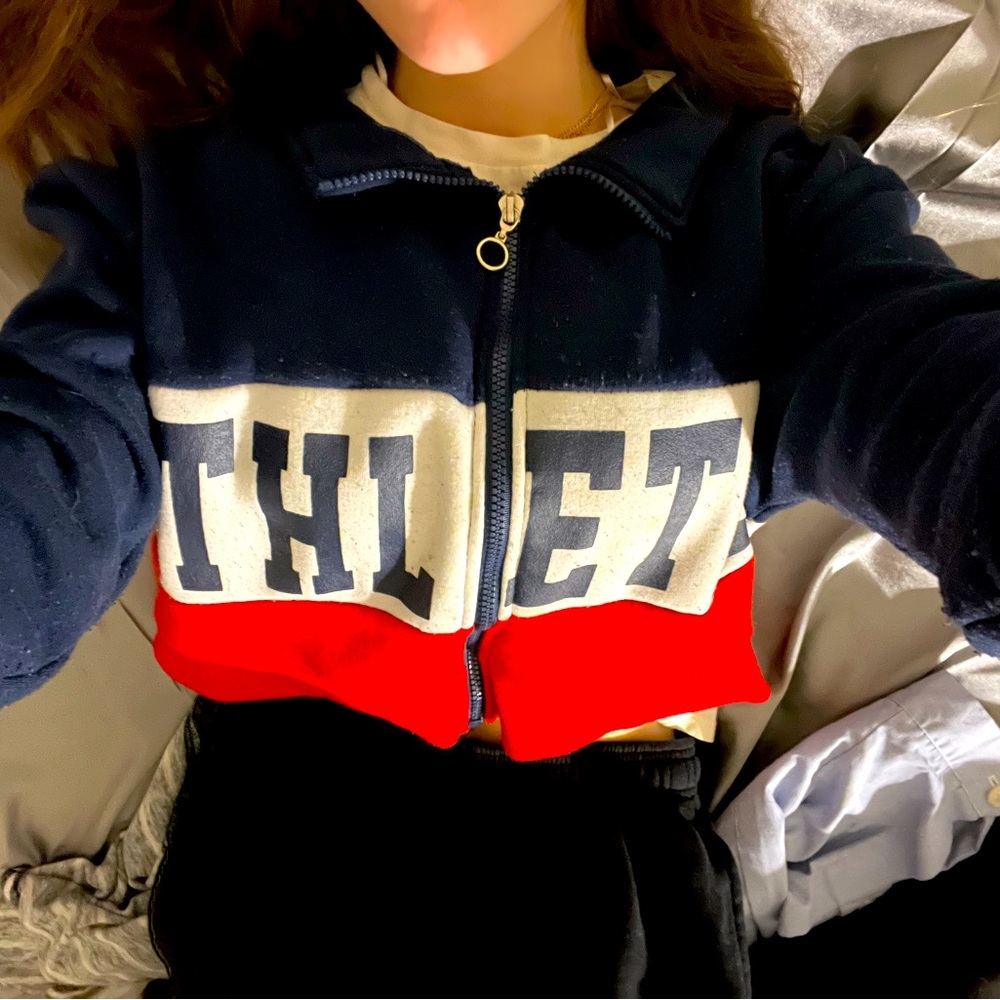 Sporty athletic jacket )^o^(